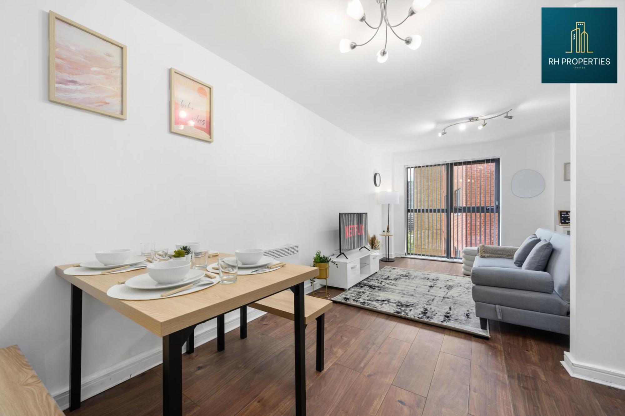 Modern Studio Near City Centre Manchester Eksteriør bilde